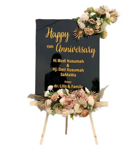 Papan Bunga Akrilik Sojopuro